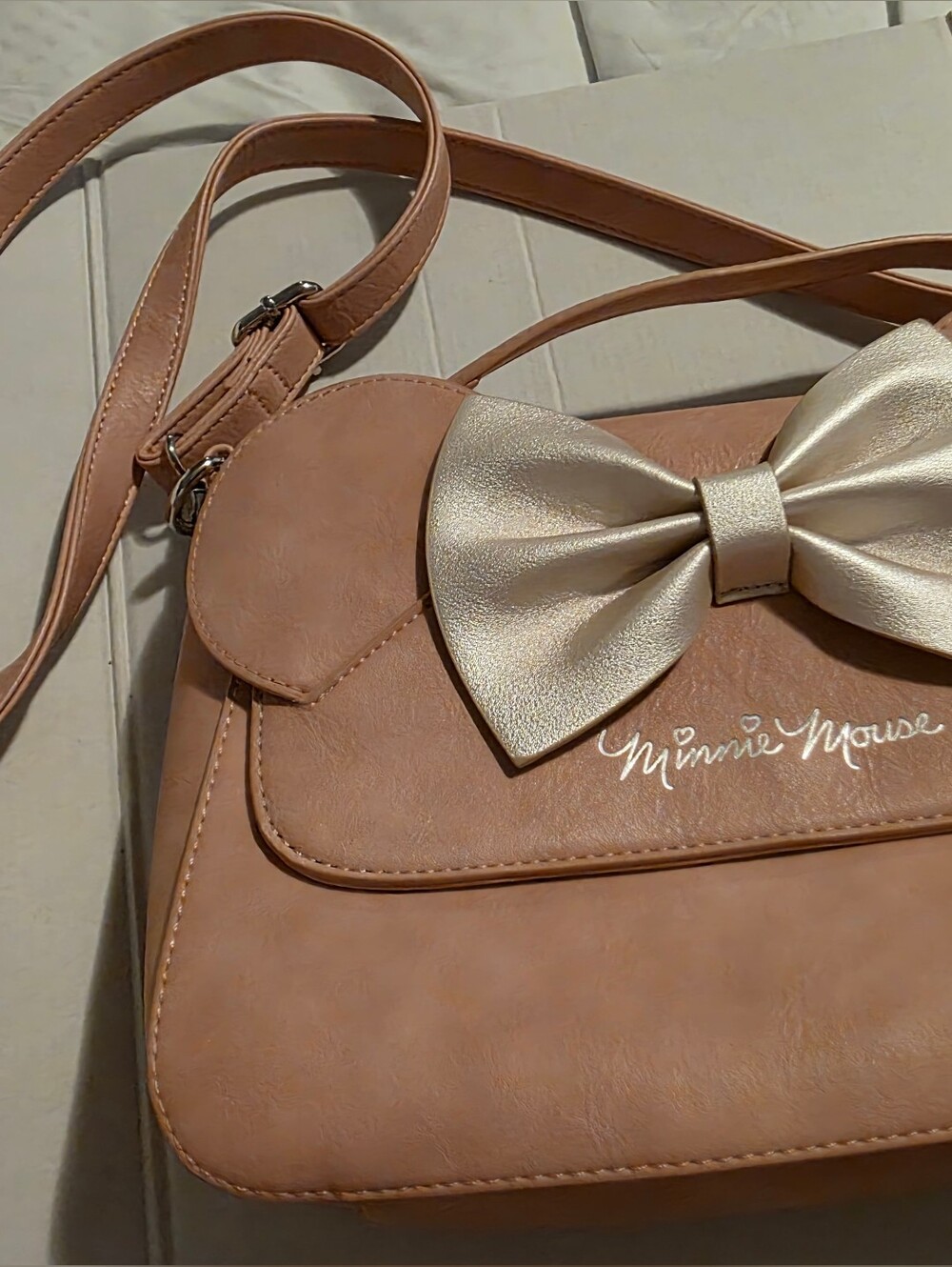 Loungefly Blush Pink Minnie Crossbody Bag